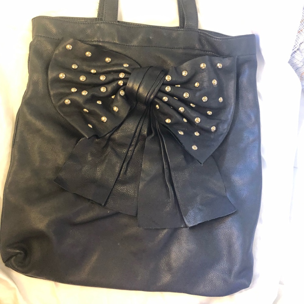 Valentino RED bow tote
